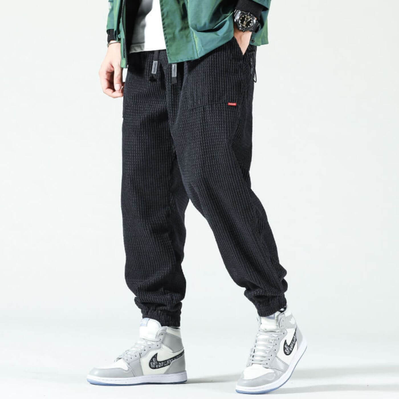 Kasper – Stijlvolle corduroy joggers